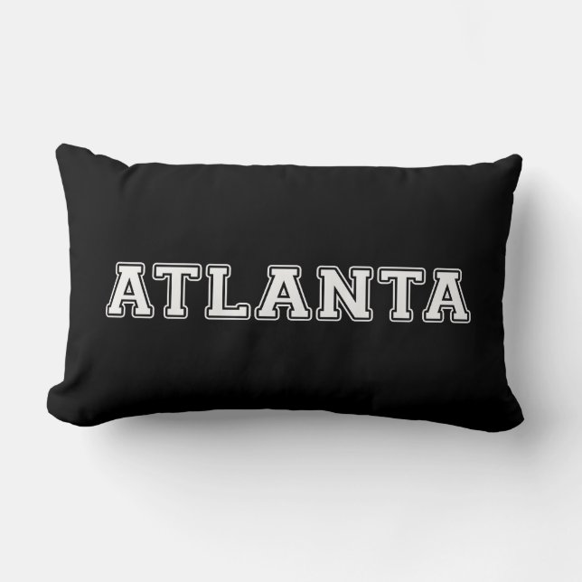 Coussin Rectangle Atlanta Géorgie (Recto)