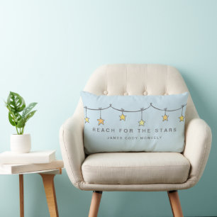 Coussin Rectangle Atteignez les Étoiles Personnalisé