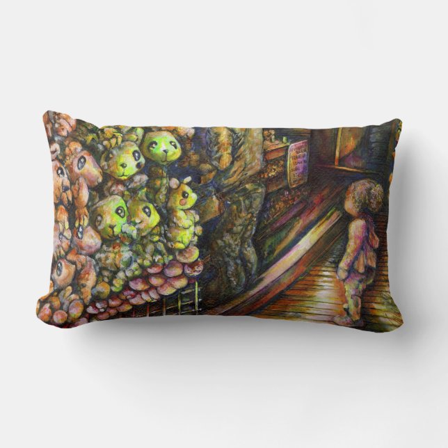 Coussin Rectangle Au nord du cirque (Recto)