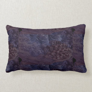 Coussin Rectangle Aubergine