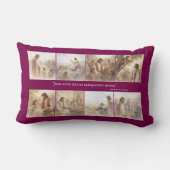 Coussin Rectangle Aucune personne sans importance (Verso)