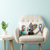 Coussin Rectangle Autism (Chaise)