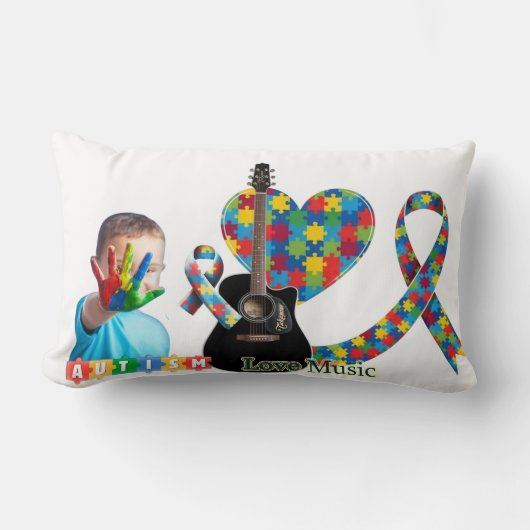 Coussin Rectangle Autism (Recto)