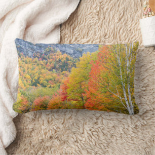 Coussin Rectangle Automne dans le parc d'État de Grafton Notch, Main