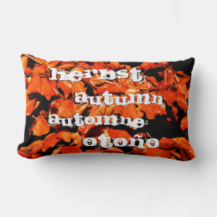 Coussin Rectangle Automne en forêt