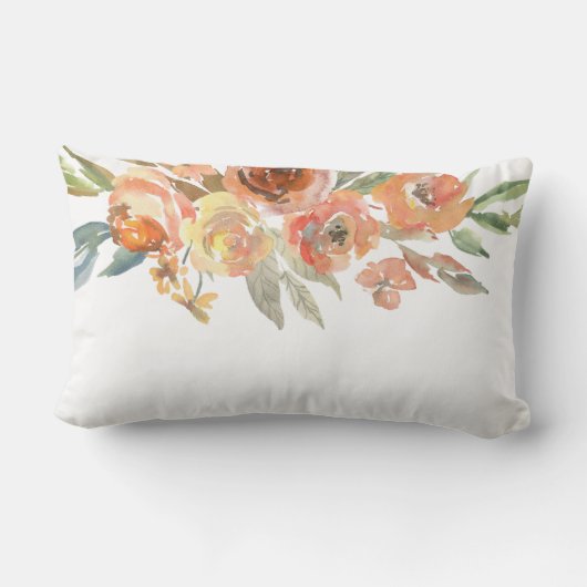 Coussin Rectangle Automne Floral NOM & NOM Jeter Pillow Newlyweds (Verso)
