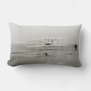 Coussin Rectangle Avion des Frères Wright Premier Vol Avion Aviation