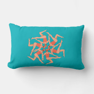 Coussin Rectangle Baigneurs - Baignade synchronisée