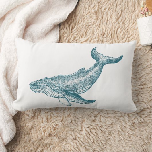 Coussin Rectangle baleine (Couverture)