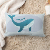 Coussin Rectangle Baleine mignonne (Couverture)