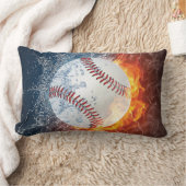 Coussin Rectangle Balle de baseball (Couverture)