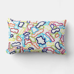 Coussin Rectangle Bandes de cheveux Luminaire de coton Jeu d'oreille