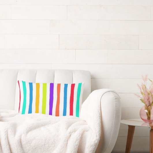 Coussin Rectangle Bandes dessinées à la main dans des couleurs pop a (Canapé)