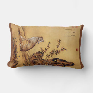 Coussin Rectangle Banjinbiao 斑锦彪 ~Lévrier ~Giuseppe Castiglione~
