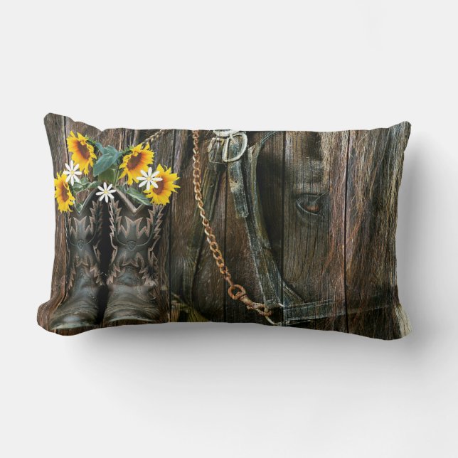 Coussin Rectangle Barne En Dieu Nous Avons Confiance (Recto)