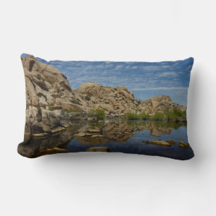 Coussin Rectangle Barrage de Barker, reflet à Joshua Tree I
