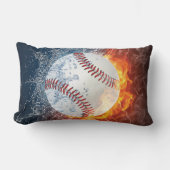 Coussin Rectangle Baseball (Recto)