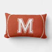 Coussin Rectangle Basket-ball Texturé Sports (Recto)