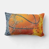 Coussin Rectangle Basket flamboyant (Verso)