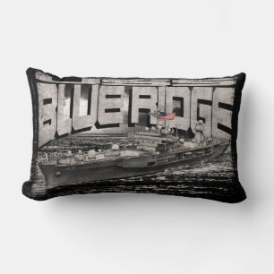 Coussin Rectangle Bateau de commandement Blue Ridge Thaillow
