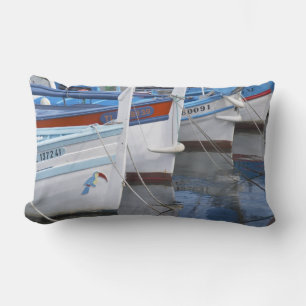 Coussin Rectangle Bateaux de pêche typiques de Provence peints en 2
