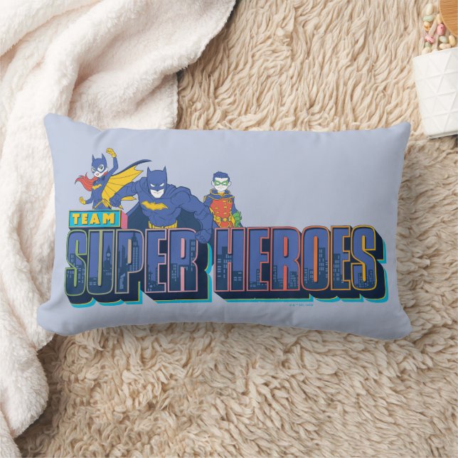 Coussin Rectangle Batman | Team Super Heroes (Couverture)