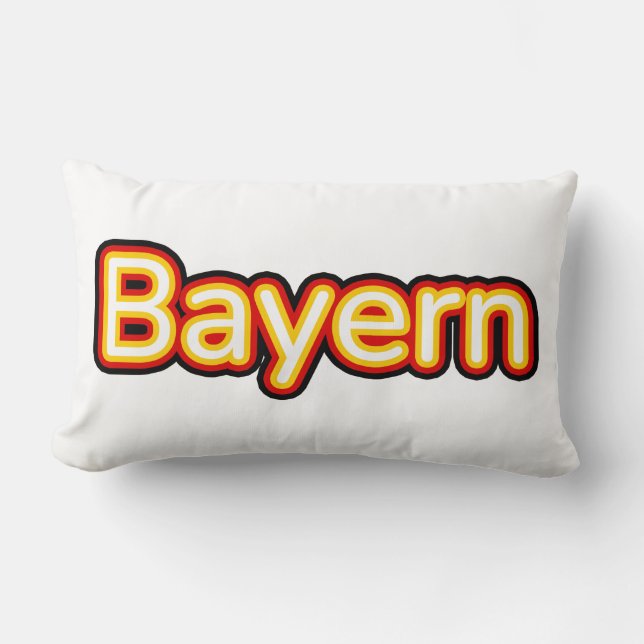 Coussin Rectangle Bayern Deutschland (Recto)