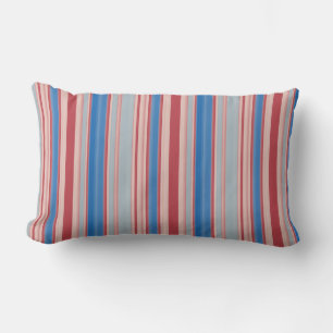 Coussin Rectangle Beach Party Stripes 02 (bandes verticales)