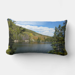 Coussin Rectangle Bear Lake au parc national Rocky Mountain