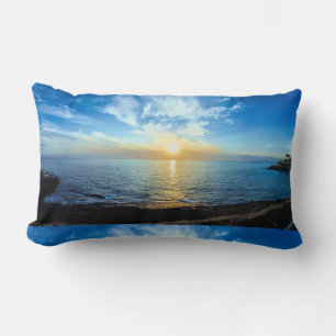 Coussin Rectangle Beau coucher de soleil sur les îles Canaries de Te