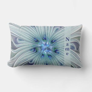 Coussin Rectangle Beauté florale Art moderne Abstrait Nom de la fleu