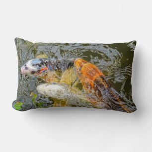 Coussin Rectangle Beaux gros poissons Koi