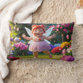 Coussin Rectangle Bébé Fée Le Saupoudrer Avec Amour (Couverture)