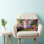 Coussin Rectangle Bébé Fée Le Saupoudrer Avec Amour (Chaise)
