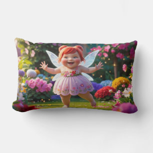 Coussin Rectangle Bébé Fée Le Saupoudrer Avec Amour