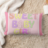 Coussin Rectangle Bébé fille (Couverture)