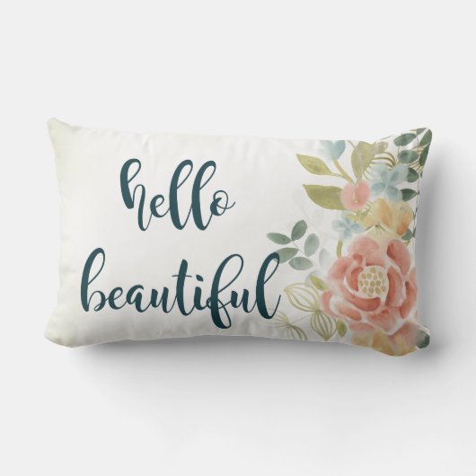 Coussin Rectangle Bébé fille I (Verso)