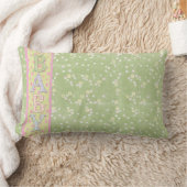 Coussin Rectangle Bébé Lumbar Jeu d'oreiller vert (Couverture)