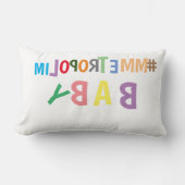 COUSSIN RECTANGLE BÉBÉ PILLOW/ #MMETROPOLIM DESIGN (Recto)
