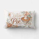 Coussin Rectangle Bébé Tarte au Citrouille Chérie (Recto)