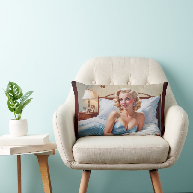 Coussin Rectangle Bed Is Just Fine AI Concept Art by Xzendor7 (Chaise)