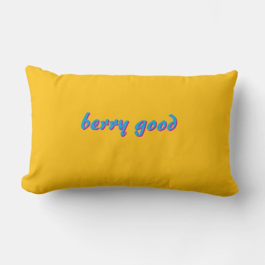 Coussin Rectangle Berry Good (Recto)
