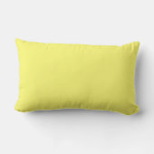 Coussin Rectangle Beurre jaune (Verso)