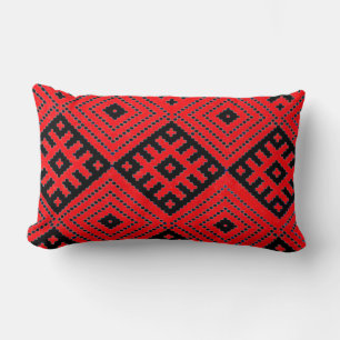 Coussin Rectangle Biélorussie Б л а р у с Motif folklorique Jeter Co