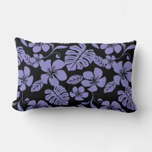 COUSSIN RECTANGLE BIKINI ROSE (NOIR//LAVENDER)