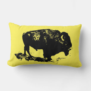 Coussin Rectangle Bison de Buffalo