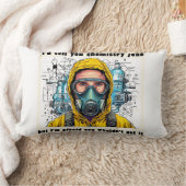 Coussin Rectangle blague drôle chimie cadeau (Couverture)