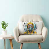 Coussin Rectangle blague drôle chimie cadeau (Chaise)