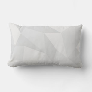Coussin Rectangle Blanc, simple, moderne, urbain, cool, motif tendan