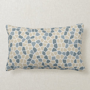 Coussin Rectangle Bleeker Beige, Van Courtland Blue, Charlotte Slate